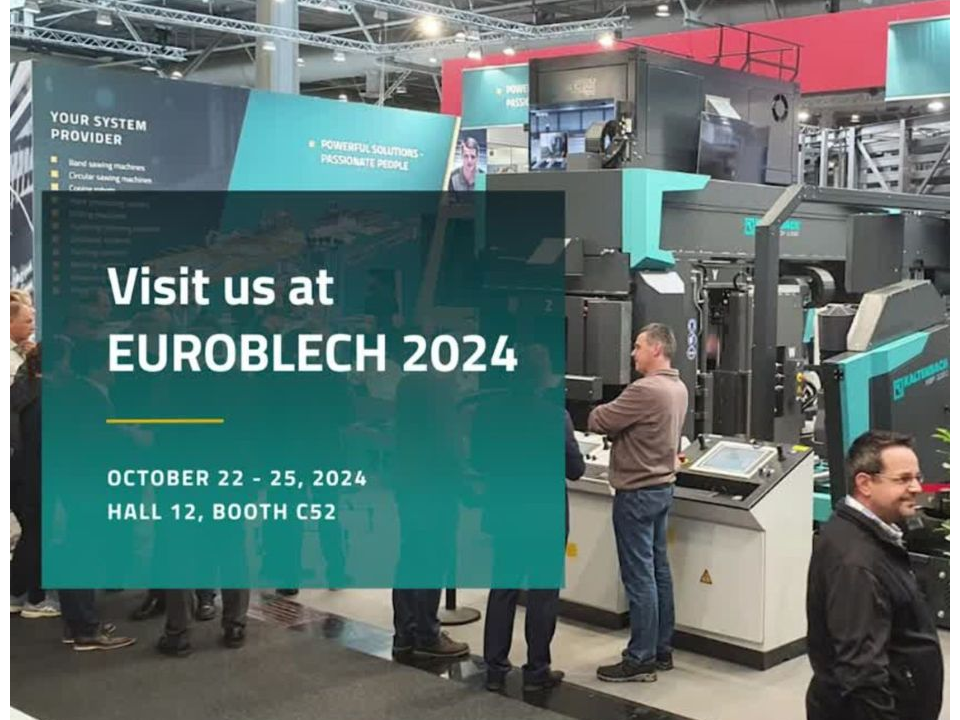 Besuchen Sie uns auf der EuroBLECH 2024